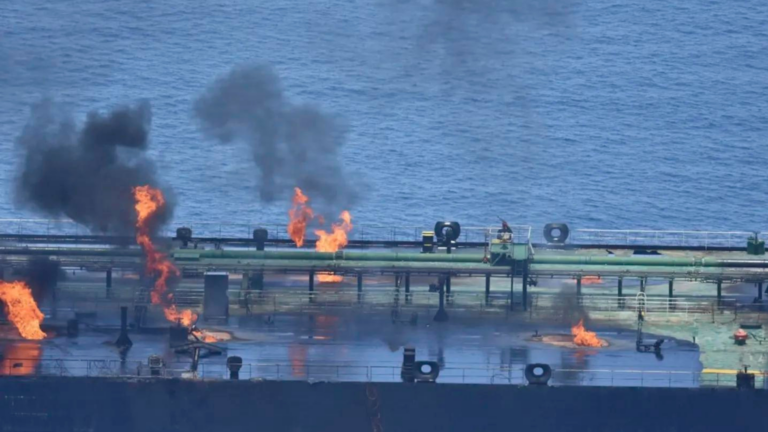 Tensions rise as conflicting reports emerge around Greek-flagged tanker in the Red Sea