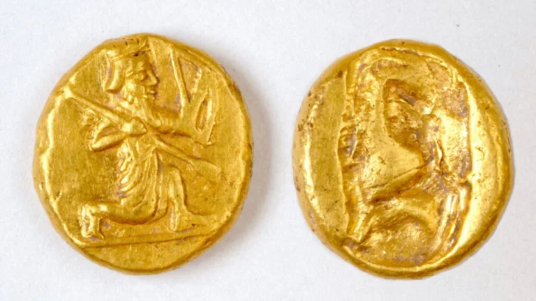 Cache of gold coins unearthed in ancient Greek city in Anatolia