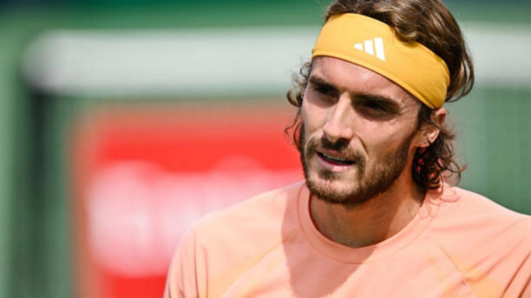 Stefanos Tsitsipas kicks father out during ATP Montreal match