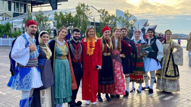 Hellenic Lyceum of Sydney dance group showcased on Channel 9 show