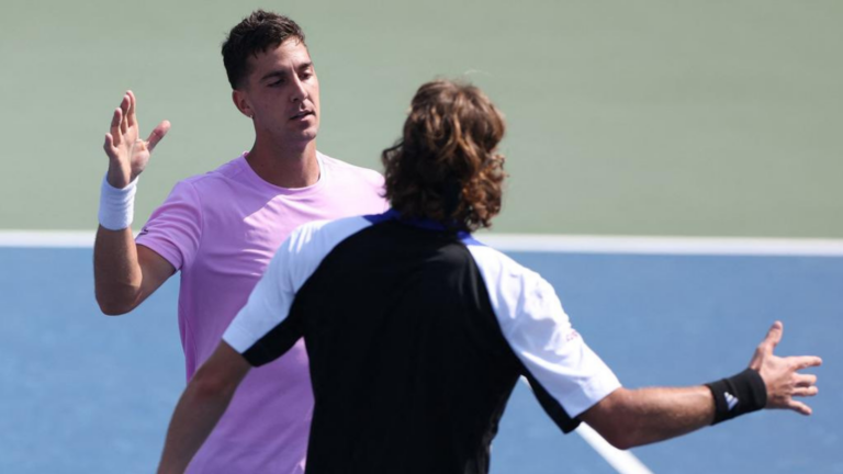 Thanasi Kokkinakis stuns Stefanos Tsitsipas in US Open upset