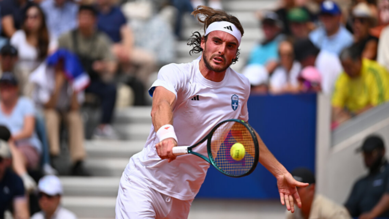 Tsitsipas to face Djokovic in Paris Olympics quarterfinal