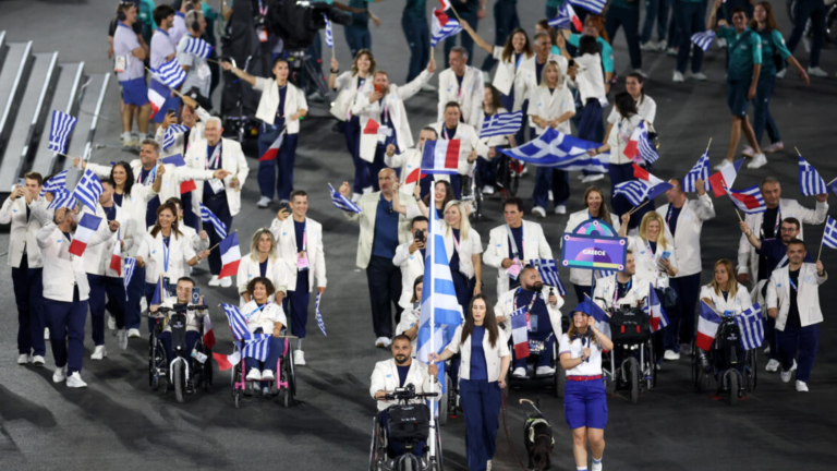 Greek-French unity on display at Paris Paralympics opening ceremony