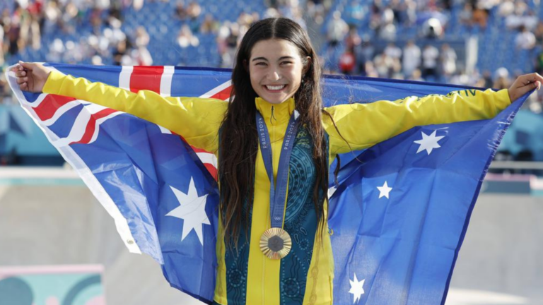Skater Arisa Trew becomes youngest ever Australian Olympic gold medallist