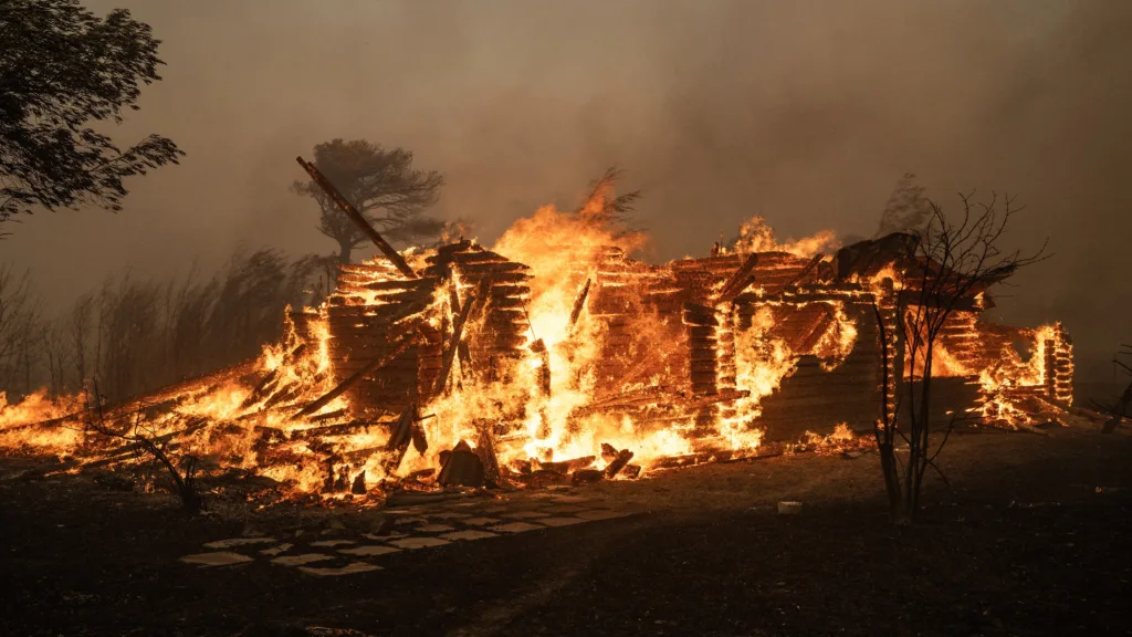 wildfires greece