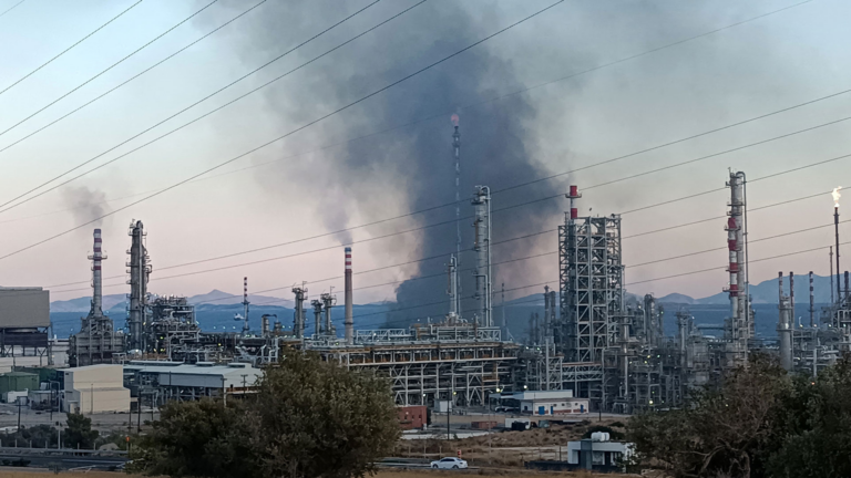 Three workers injured as blaze erupts at Greece’s Motor Oil refinery