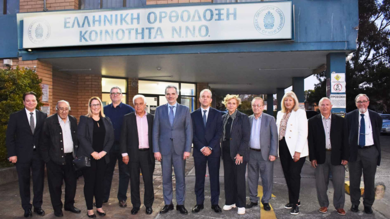 Greece’s Ambassador to Australia visits the Greek Orthodox Community of NSW