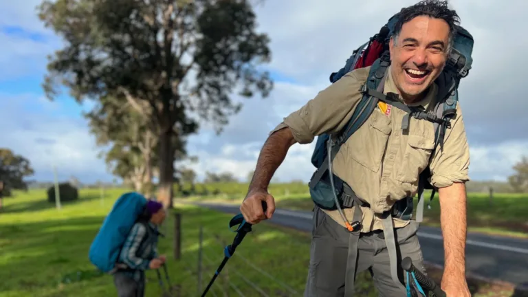 One small step: Greek Australian hiker Steve Sertis continues to inspire