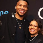 Giannis Antetokounmpo and his long-term partner Mariah Riddlesprigger