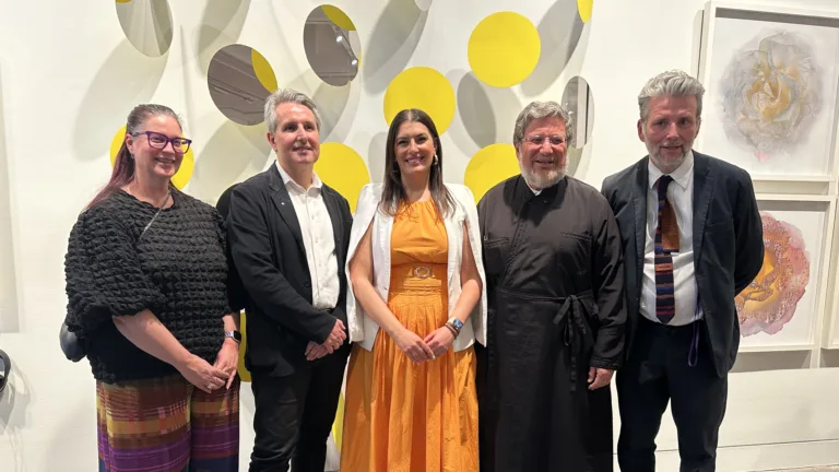 ‘Logos’ exhibition featuring 40 Greek Australian artists opens at Hazelhurst Arts Centre