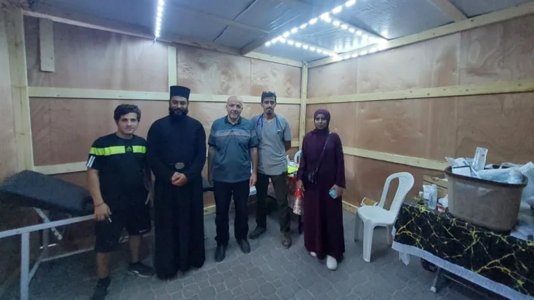 St Porphyrios Greek Orthodox church in Gaza opens medical clinic