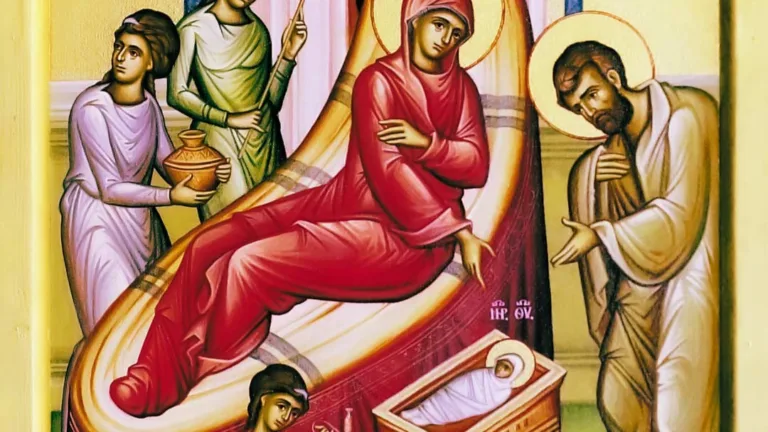 Commemorating the feast day of the Virgin Mary’s birth