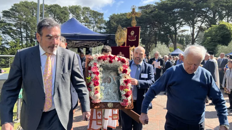 Feast day of the Virgin Mary’s birth celebrated at Panagia Kamariani in Victoria