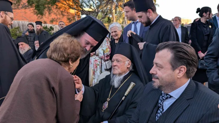 From village boy to global leader: Patriarch Bartholomew inspires Melbourne’s Imbrians