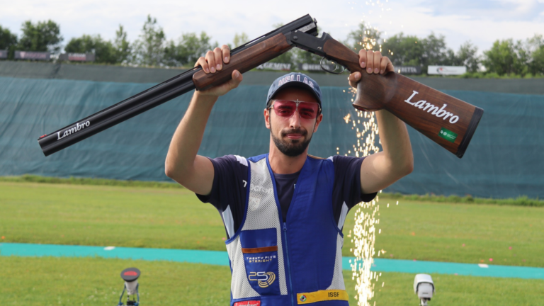 Panagiotis Gerochristos makes history in skeet shooting