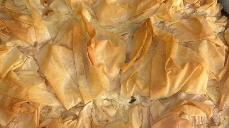 Niki Louca shares her easy tiropita recipe