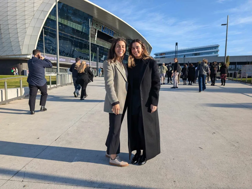 Victoria and Estelle on their way to the Patriarchal Divine Liturgy, they say young people aren't as interested as they should be when it comes to faith.