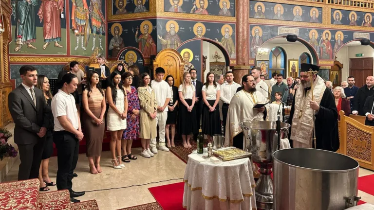 Kogarah Greek Orthodox parish holds mass baptism for numerous adult converts