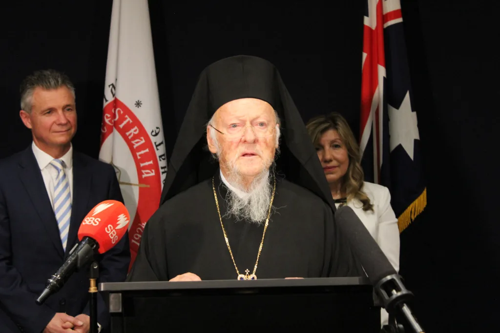 ecumenical patriarch bartholomew arrives in sydney (96)