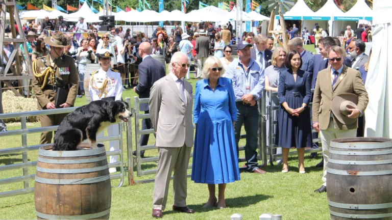 Nod to King Charles III’s Greek roots at community barbeque in Parramatta