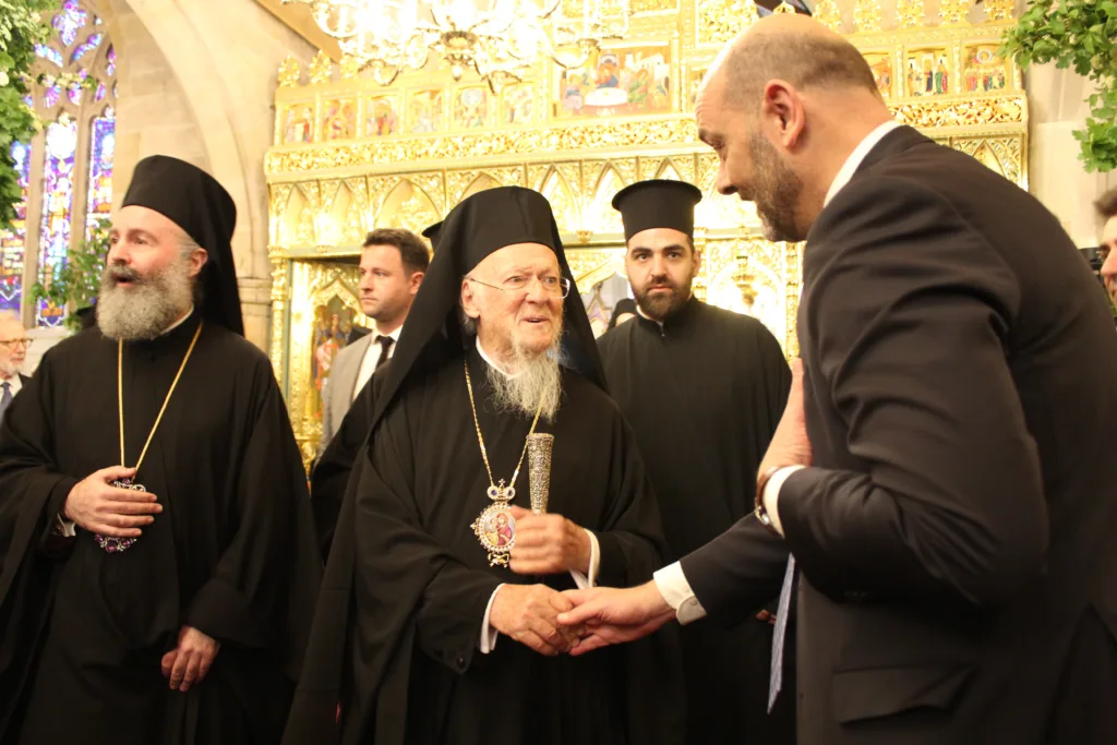 welcome doxology ecumenical patriarch bartholomew albanese