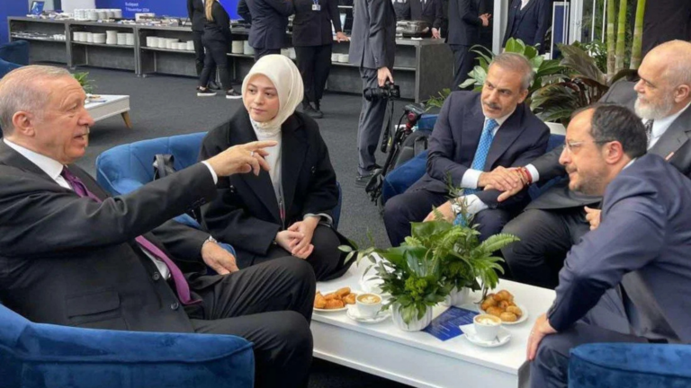 Christodoulides and Erdogan discuss Cyprus issue during rare meeting