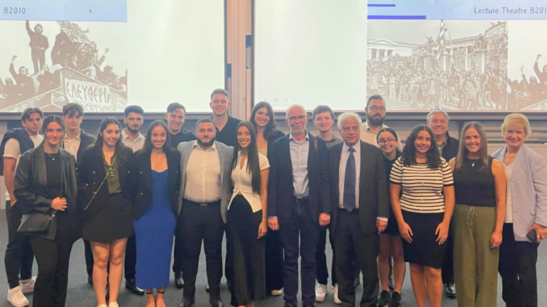 Sydney university students gather to commemorate the Athens Polytechnic Uprising