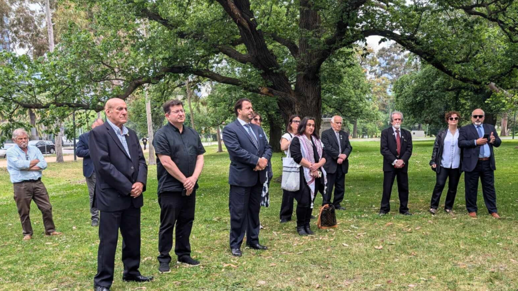 Modest turnout as Melbourne Greeks honour anniversary of the Athens Polytechnic Uprising