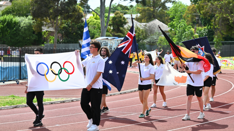 Youth display their Hellenic spirit at the GCM’s inaugural Olympiad event