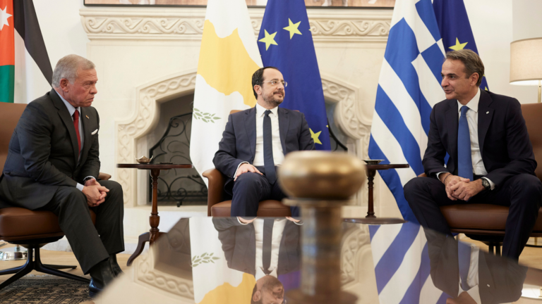 Greece, Cyprus, Jordan hold tri-lateral summit in Nicosia