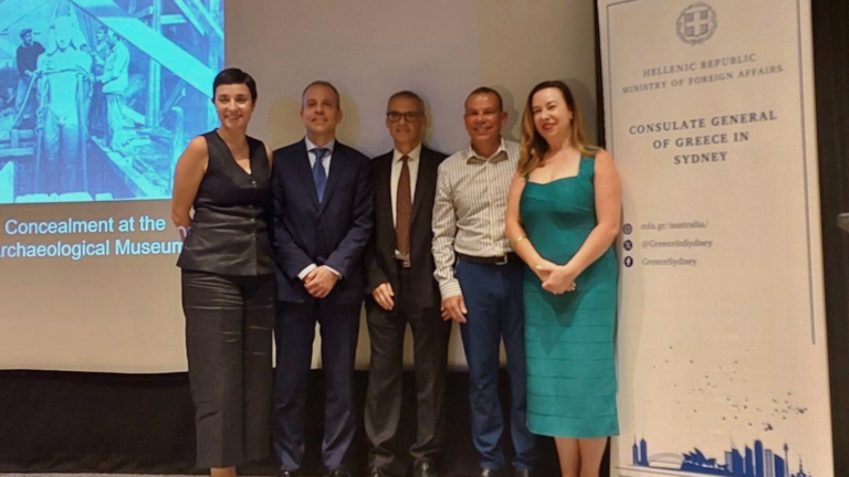 Dr Stavros Paspalas gives lecture on the fate of Greek antiquities during WWII