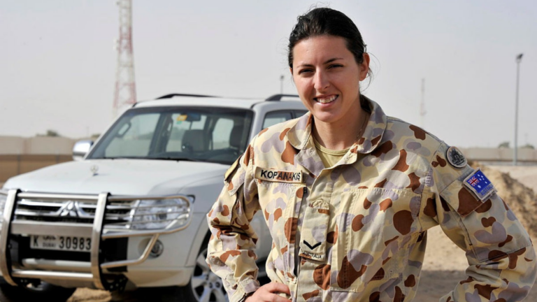 Family legacy to frontline service: Sergeant Angelina Kopanakis’ inspiring journey in the Australian army