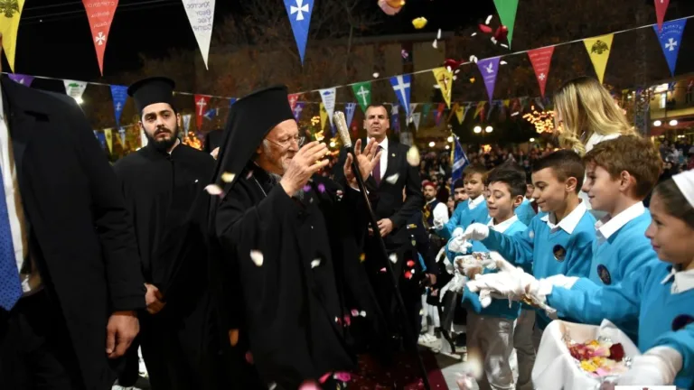 Sparta hosts Ecumenical Patriarch Bartholomew on historic visit