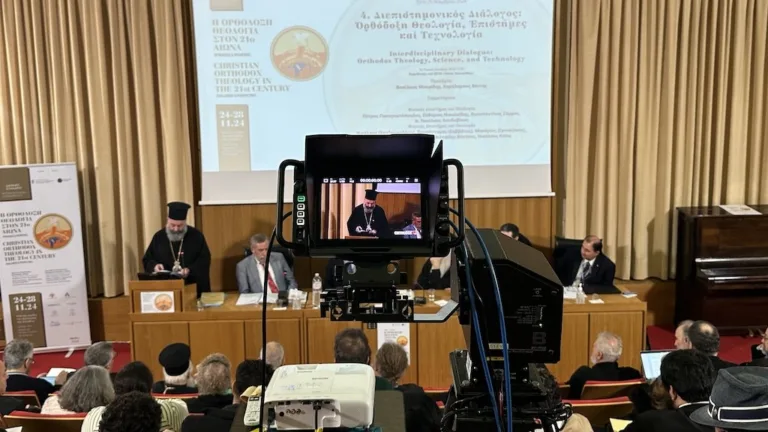 Archbishop Makarios of Australia talks AI and Orthodoxy at conference in Athens