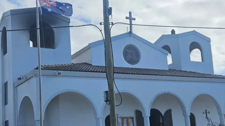 Minor damage at Sts Anargiri church in Oakleigh after bell tower fire