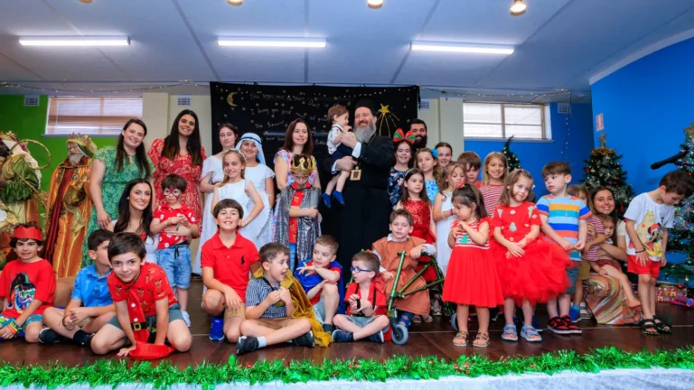 Sts Constantine and Helene Parish Sunday School in WA holds Christmas concert