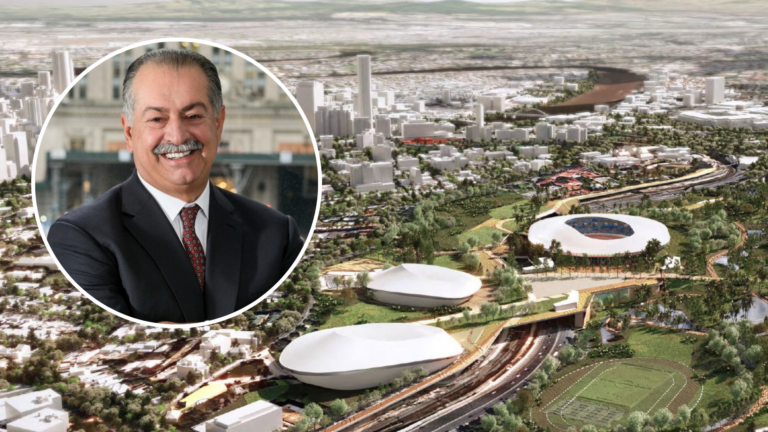 Brisbane Olympics chief Andrew Liveris backs new stadium at Victoria Park