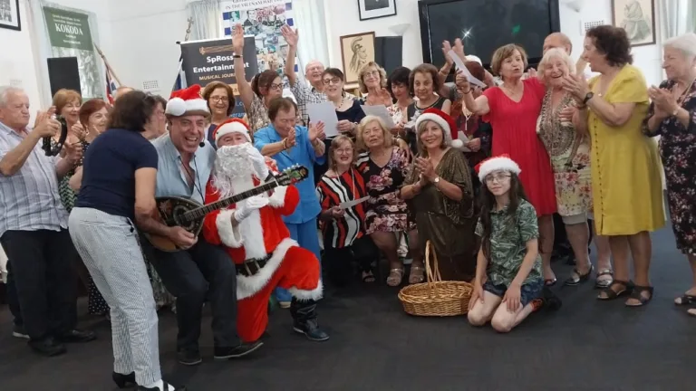 Food, fun and festivities at the Hellenic RSL’s Christmas Luncheon in Melbourne