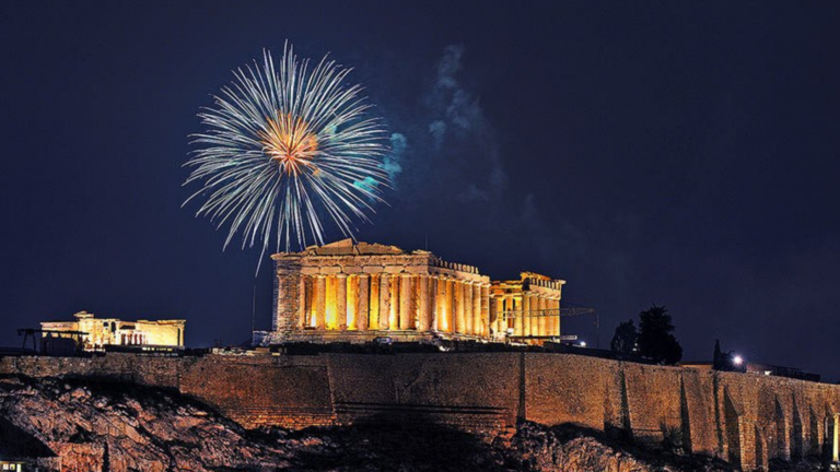 Athens set to usher in new year with first ever silent fireworks