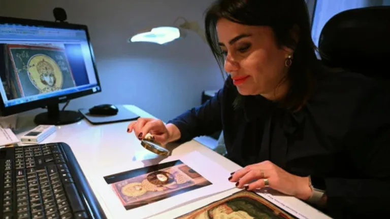 Crime-solving techniques uncover Byzantine art mystery