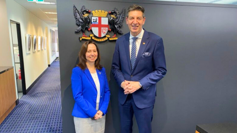 Consul of Greece in Perth meets with Lord Mayor Basil Zempilas