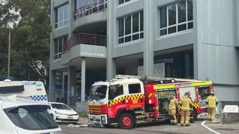 Man charged over bombing outside Gosford offices of Conditsis Lawyers