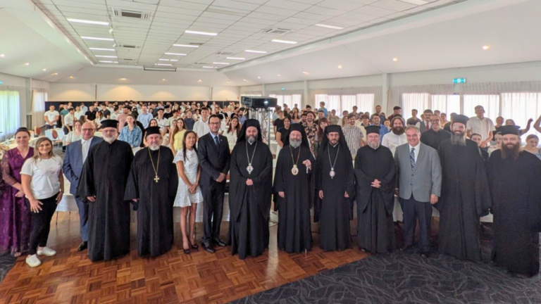 Youth the focus as Archbishop Makarios of Australia visits Brisbane