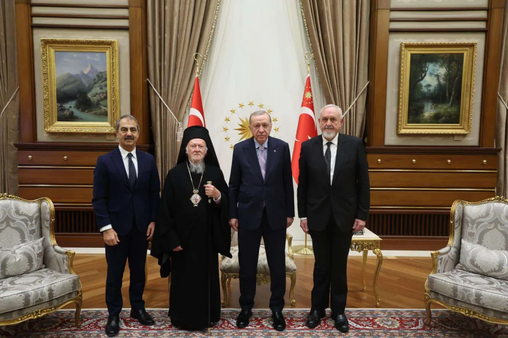 Meeting of the Ecumenical Patriarch with the President of the Turkish Republic in Ankara