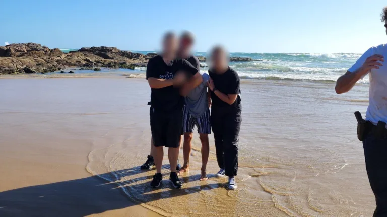 Greek man charged over role in $34m meth bust after slippery arrest at NSW beach  