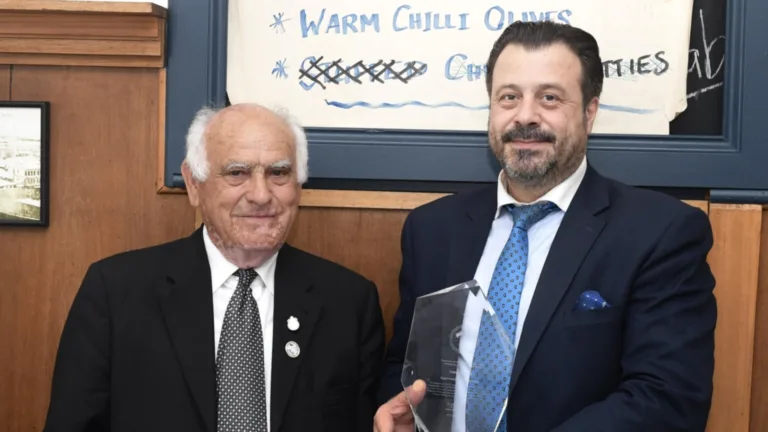 Greek Consul General in Melbourne honoured by Elderly Citizens Federation