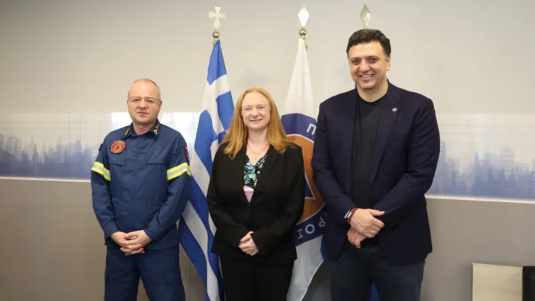 Greek and Australian officials discuss strengthening cooperation to combat wildfires