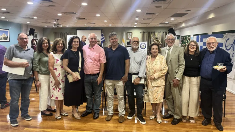 Sydney book launch a poignant tribute to the late Mimis Dervos