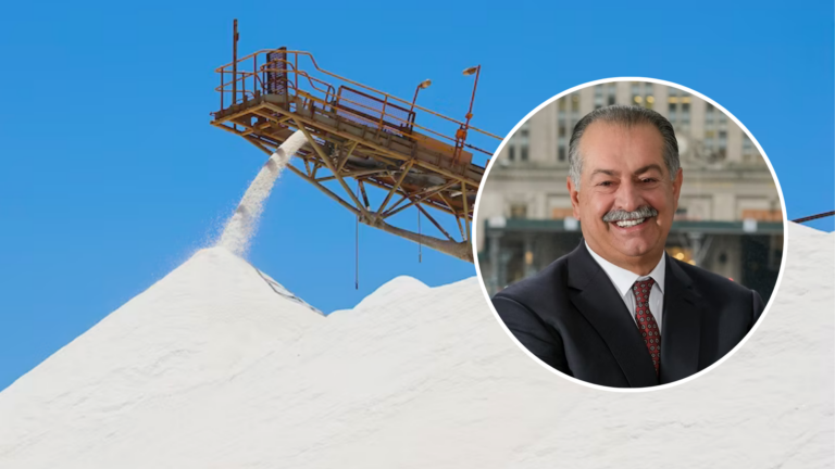 Andrew Liveris takes possession of high-profile salt asset in WA