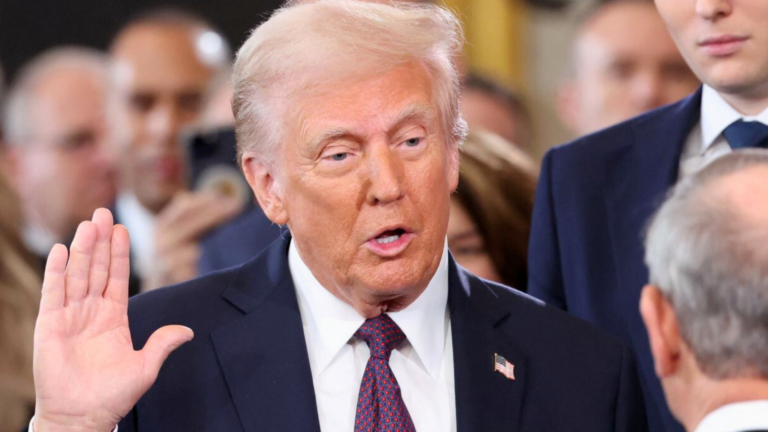 Donald Trump sworn in as 47th US President